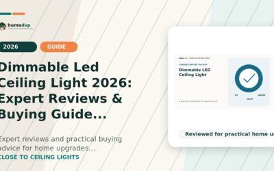 Dimmable Led Ceiling Light 2026
