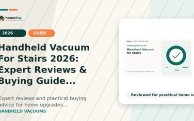 Handheld Vacuum For Stairs 2026