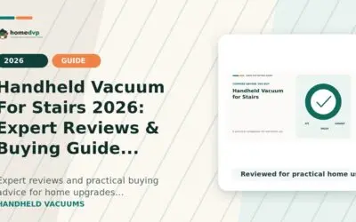 Handheld Vacuum For Stairs 2026