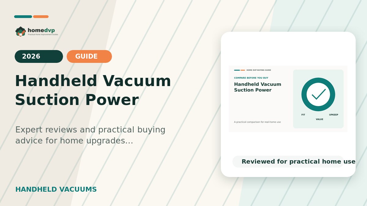 Handheld Vacuum Suction Power designed thumbnail featuring MONOZEL Handheld Vacuum Cordless Review: 15kPa Brushless Power for Home and Car