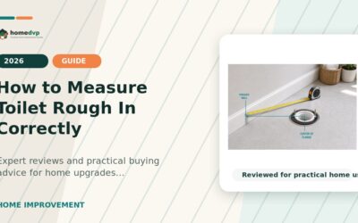 How to Measure Toilet Rough In Correctly