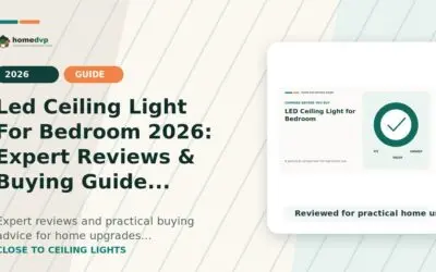 Led Ceiling Light For Bedroom 2026: Expert Reviews & Buying Guide