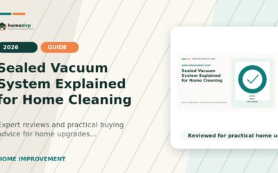 Sealed Vacuum System Explained for Home Cleaning