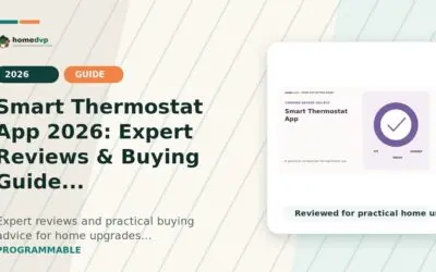 Smart Thermostat App: Compare Controls, Compatibility, and Platforms