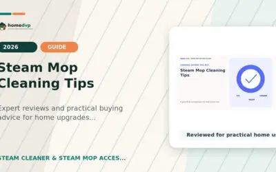 Steam Mop Cleaning Tips 2026