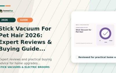 Stick Vacuum For Pet Hair 2026