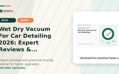 Wet Dry Vacuum For Car Detailing 2026