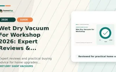 Wet Dry Vacuum For Workshop 2026
